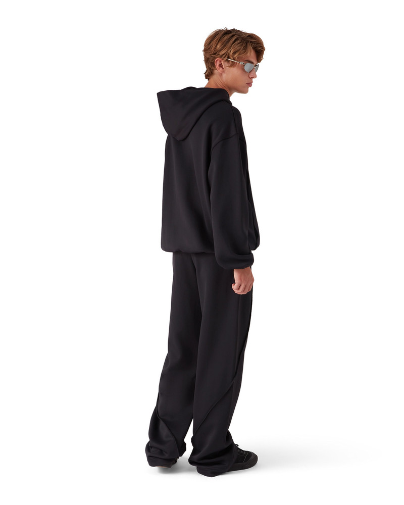 Oversized Panelled Hooded Sweatshirt | Casablanca Paris 3