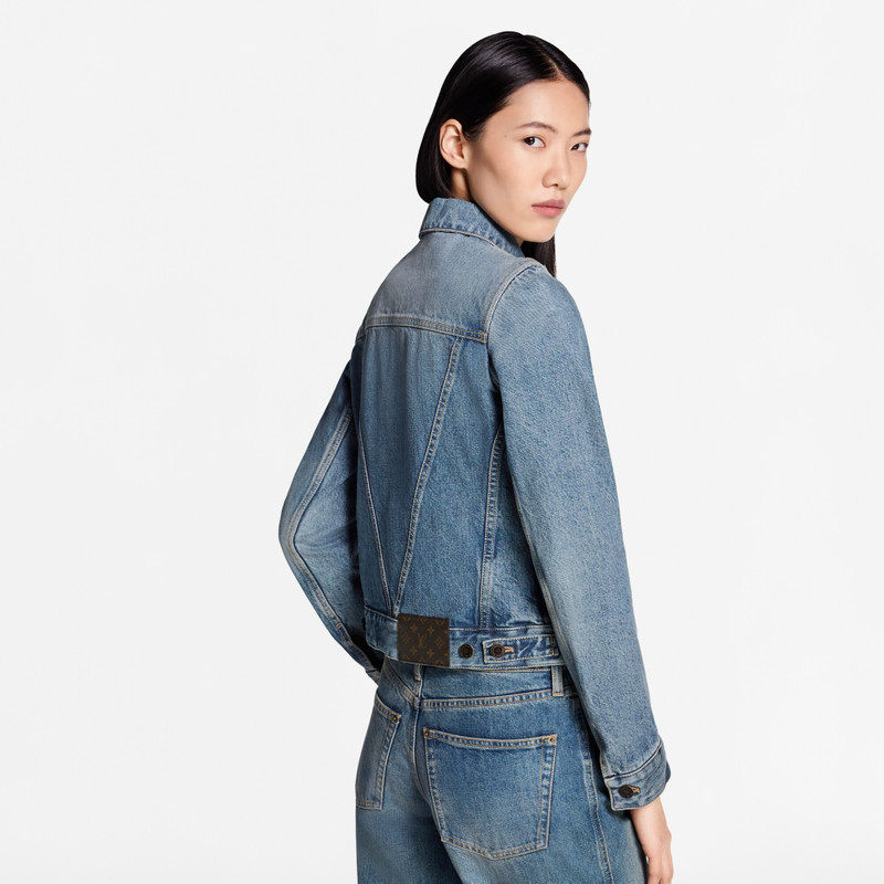 LV Patch Denim Jacket 7