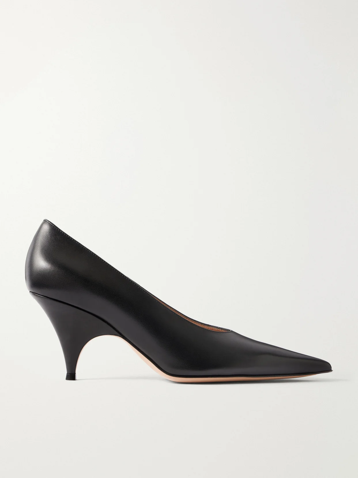 Sofia 70 Leather Pumps - 1