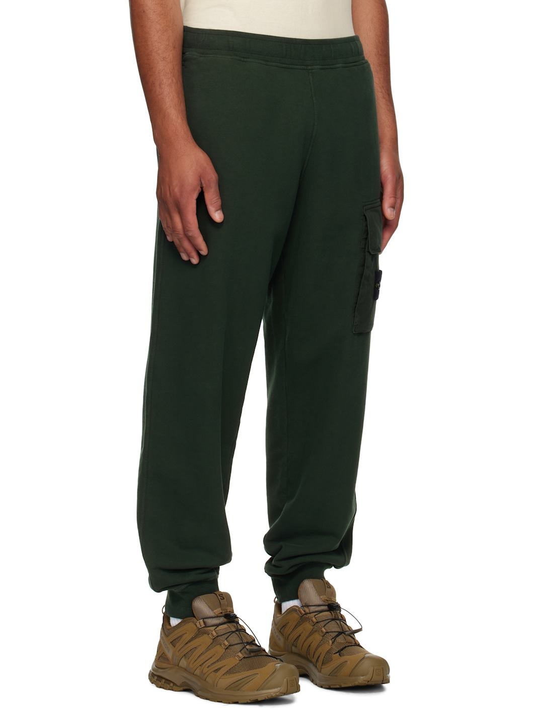 Green 6200003 Brushed Organic Cotton Fleece Sweatpants - 2