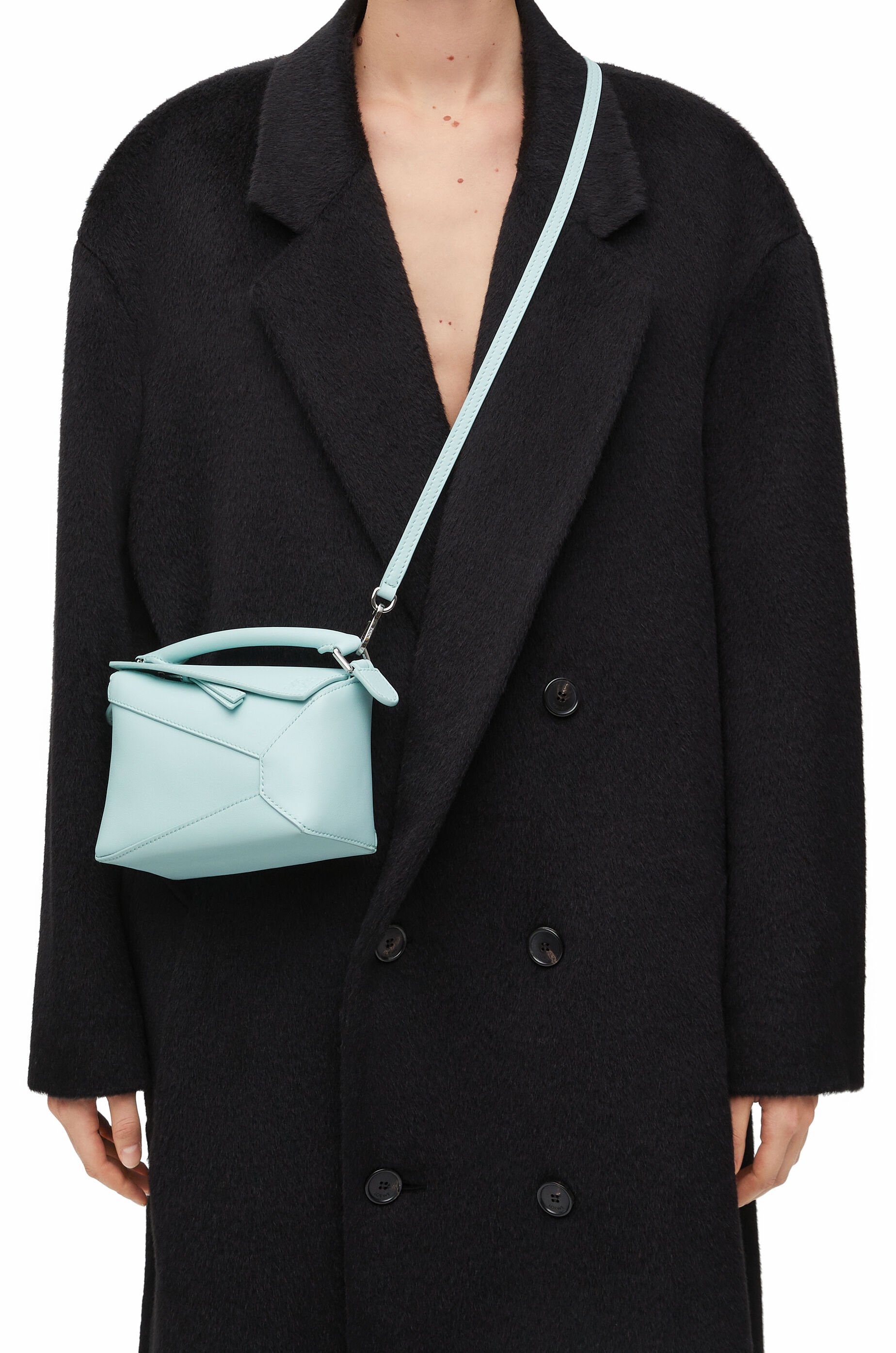 Mini Puzzle bag in classic calfskin - 3