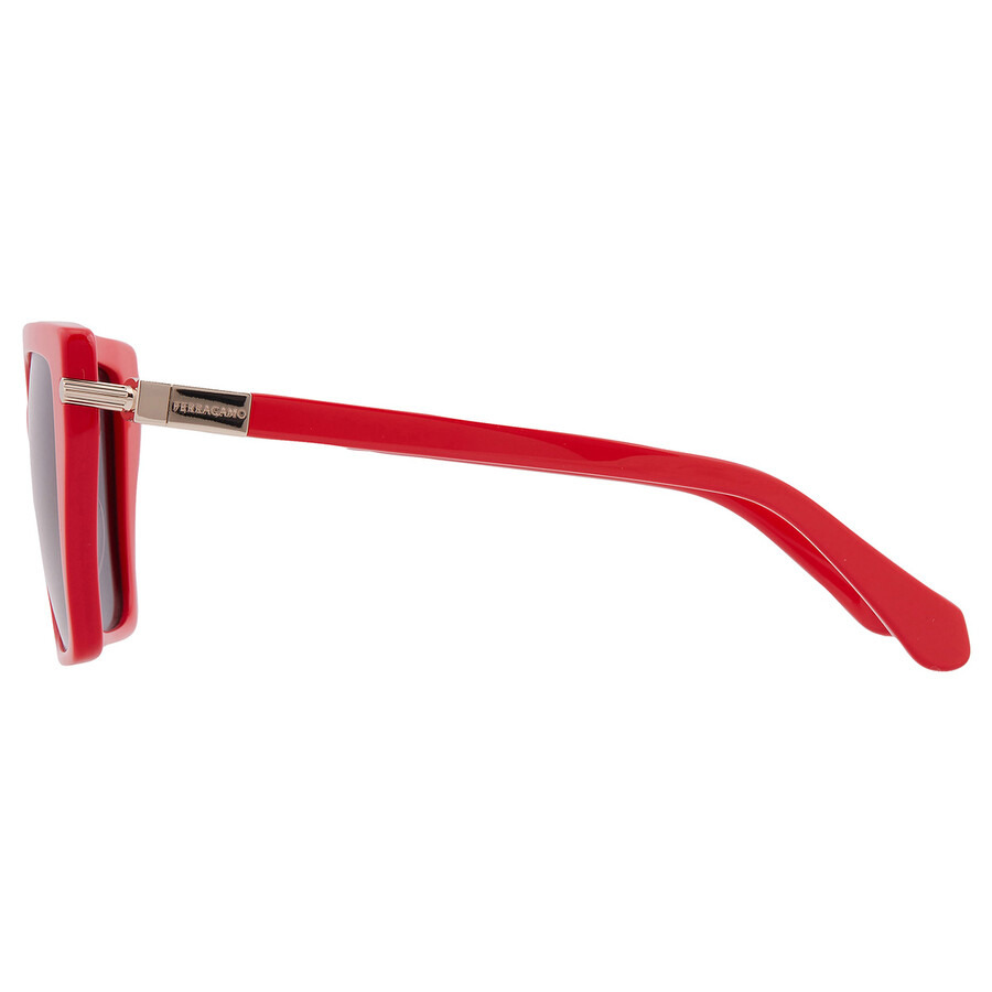 Ferragamo Grey Butterfly Ladies Sunglasses SF1106S 600 57 - 4
