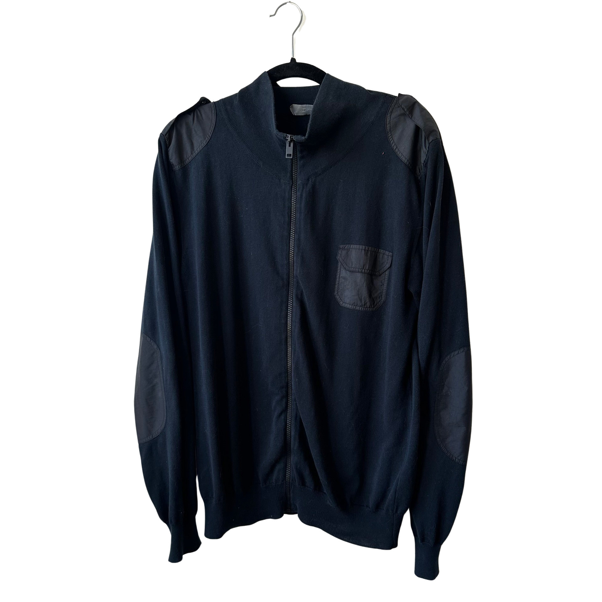 Coup de Grace - Dior Homme Zip-up Military Cardigan SS05 Sz 50 - 1