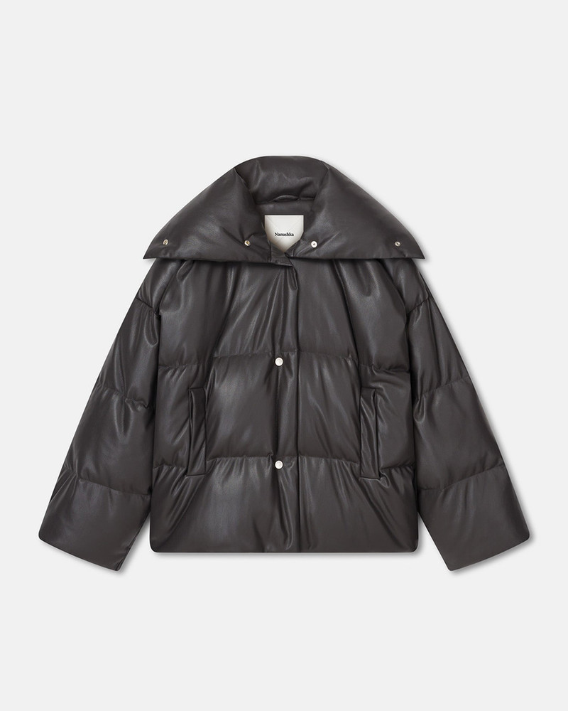 Okobor™ Alt-Leather Puffer Jacket - 1