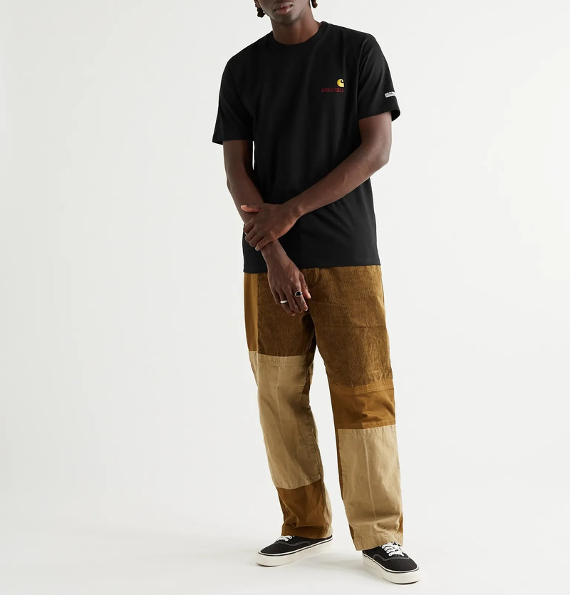 Carhartt + Wacko Maria Logo-Embroidered Cotton-Jersey T-Shirt outlook