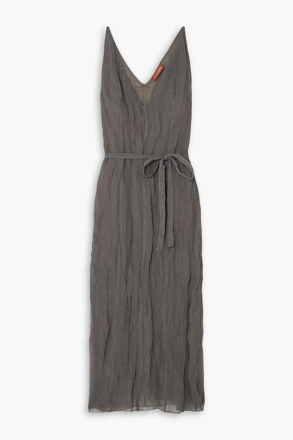 Cheryl metallic cotton-blend gauze midi dress - 1