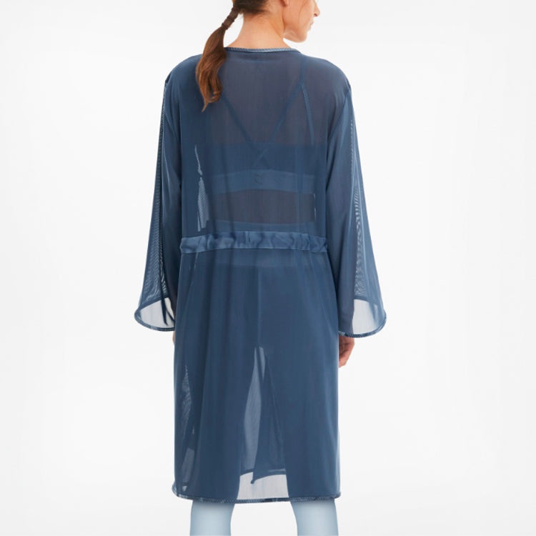 (WMNS) PUMA Exhale Power Mesh Gown 'Ensign Blue' 520402-89 - 4