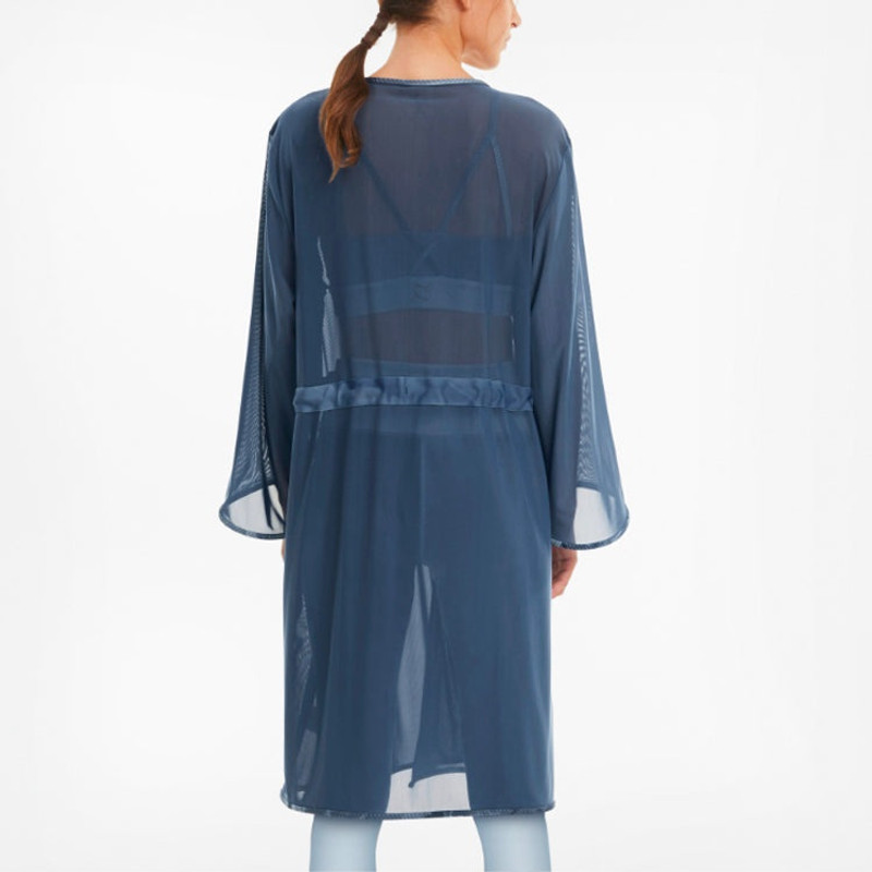 (WMNS) PUMA Exhale Power Mesh Gown 'Ensign Blue' 520402-89 4