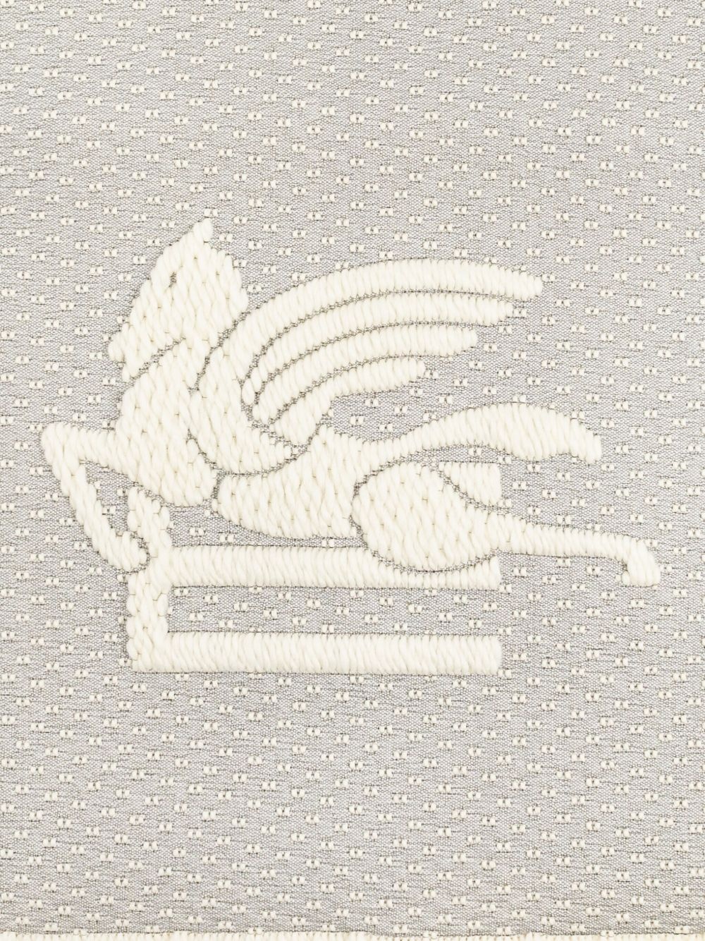 embroidered scarf - 2
