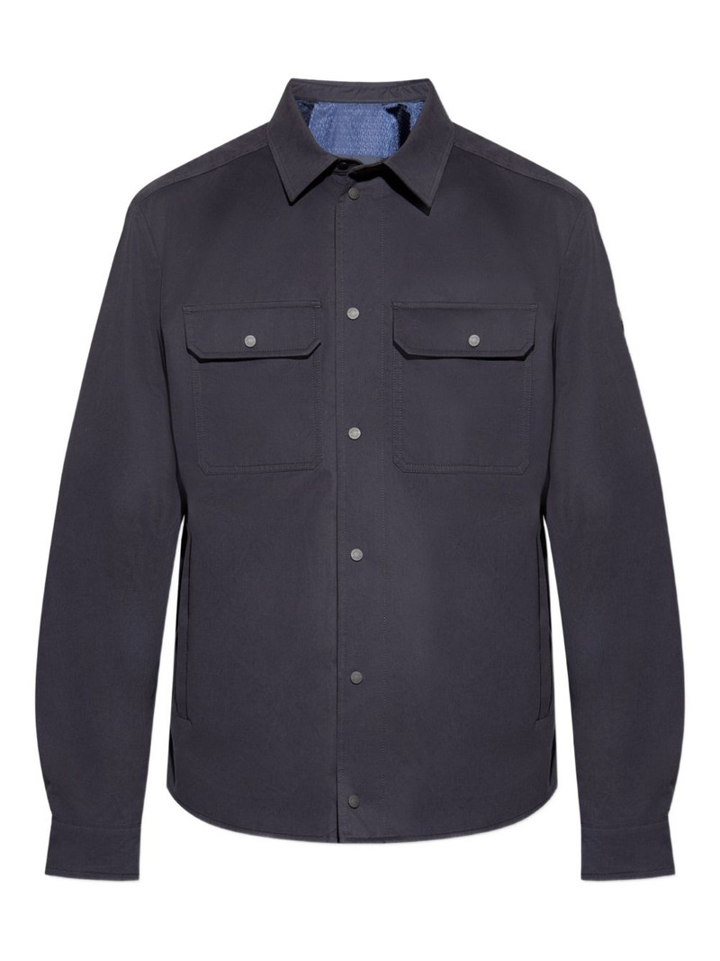 logo-patch shirt 1