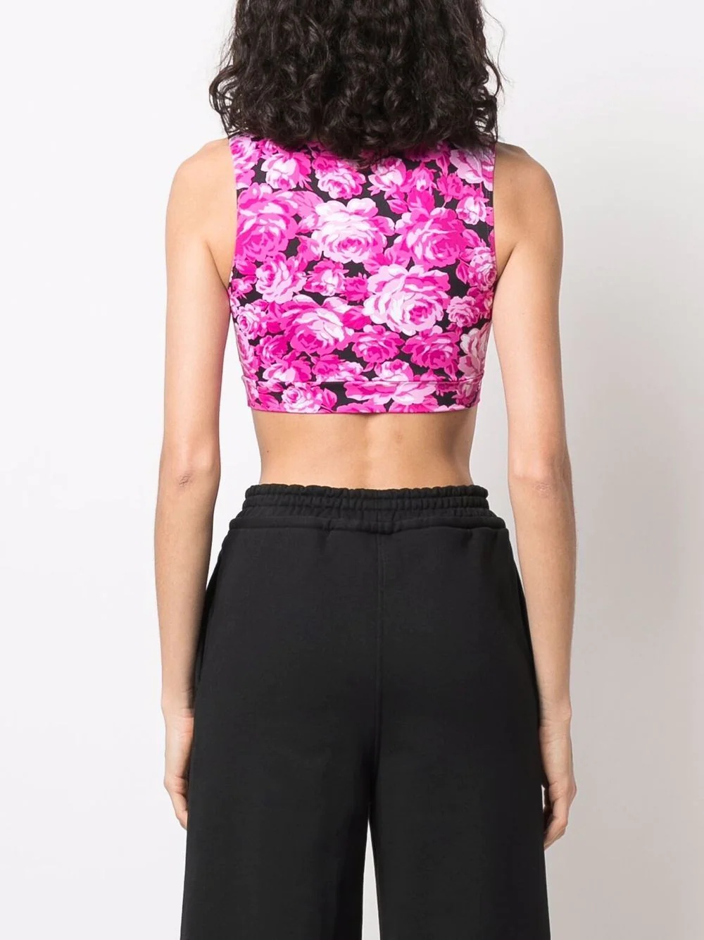 Tank Crop Flower top - 4