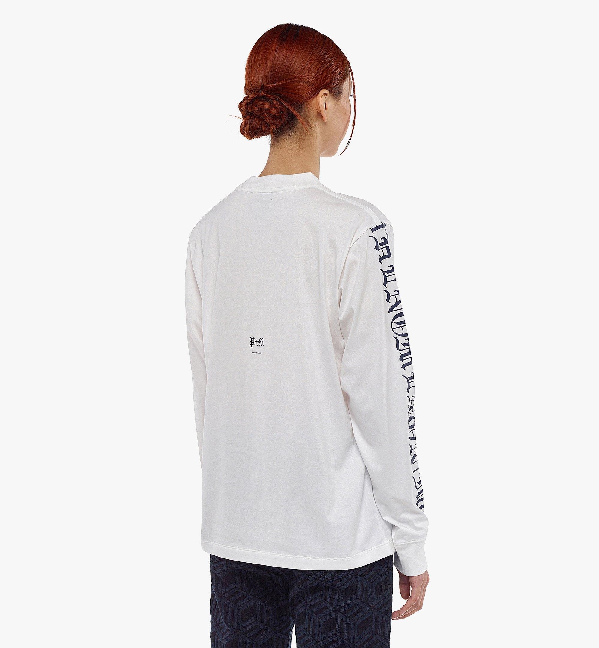 Men's PHENOMENON+MCM Logo Print Long Sleeve T-Shirt - 6