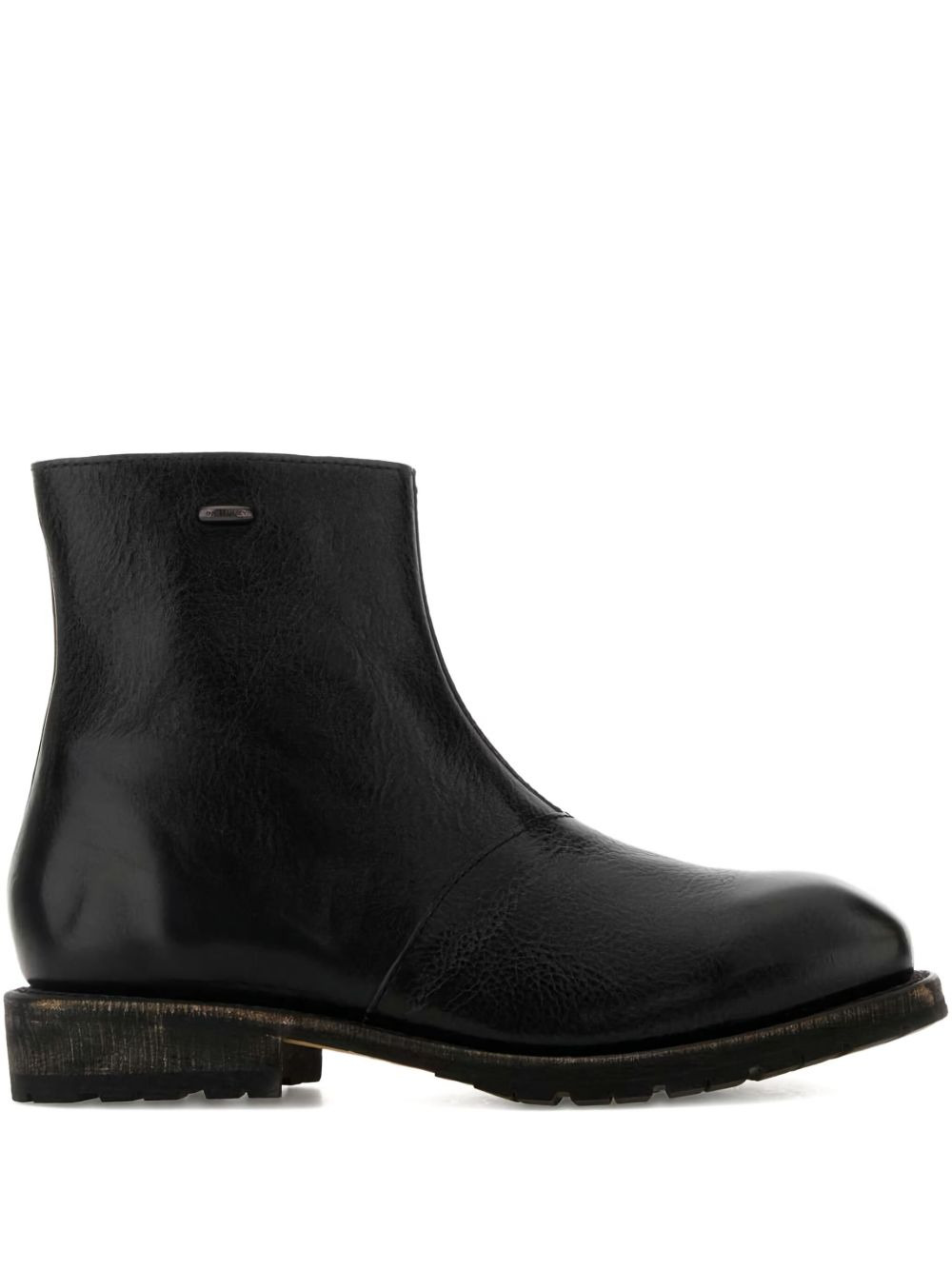 leather ankle boots - 1