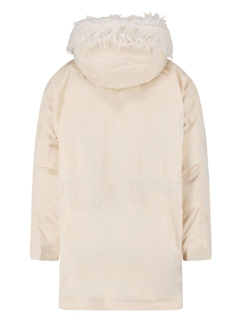 Jil Sander hooded parka coat outlook