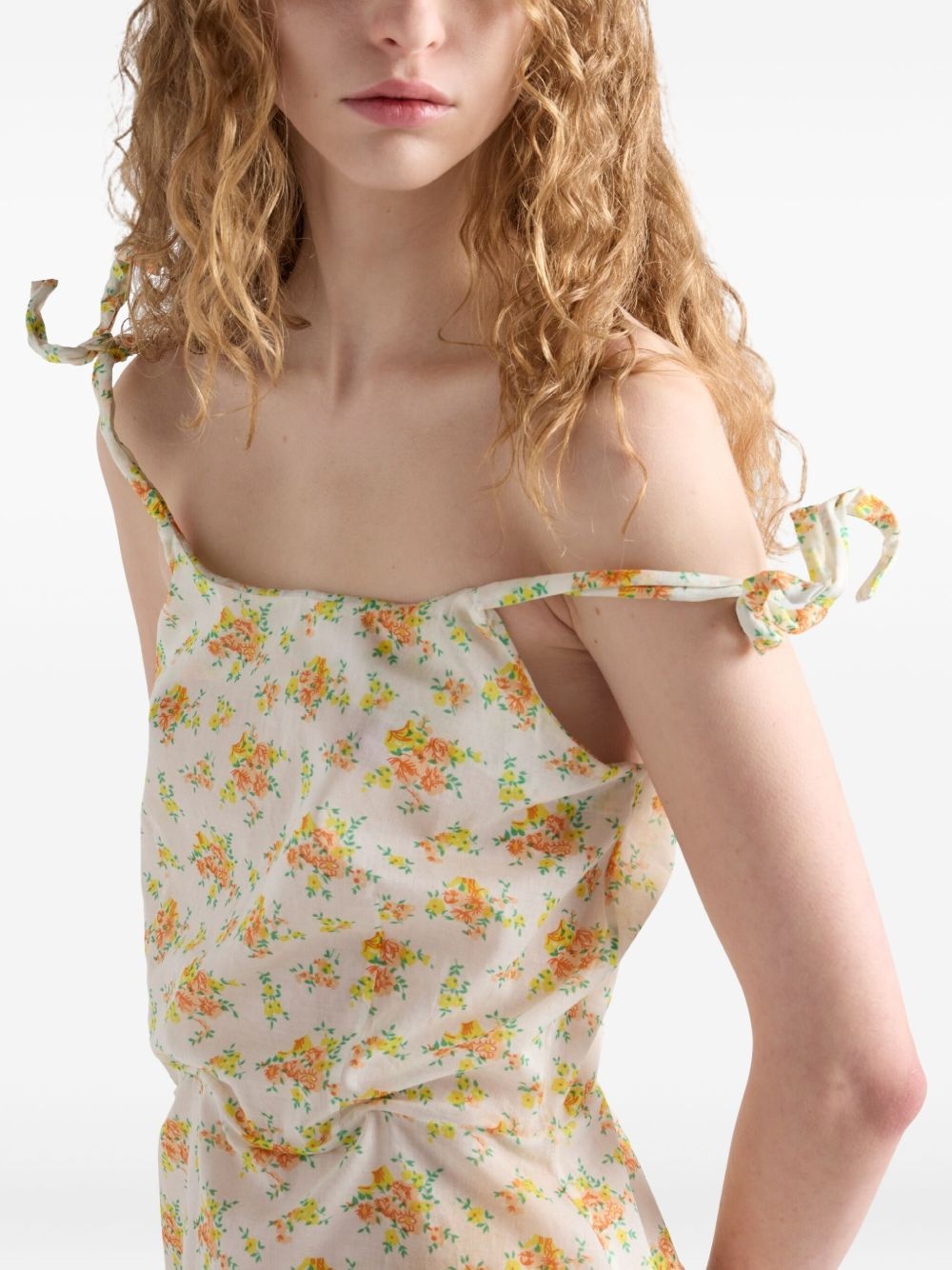 floral-print dress - 4
