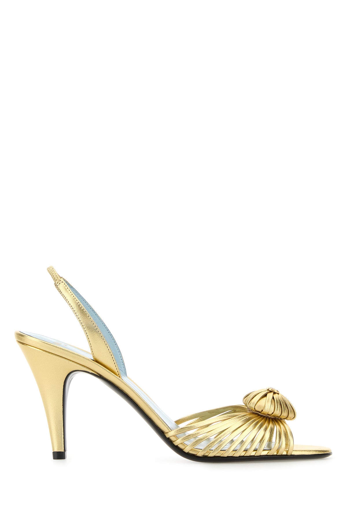 Gold leather Royal sandals - 1