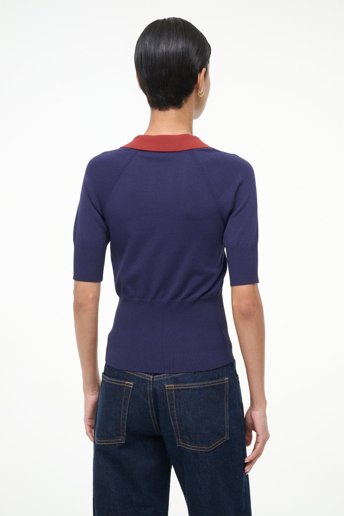 STAUD GENE TOP NAVY SANGRIA - 4