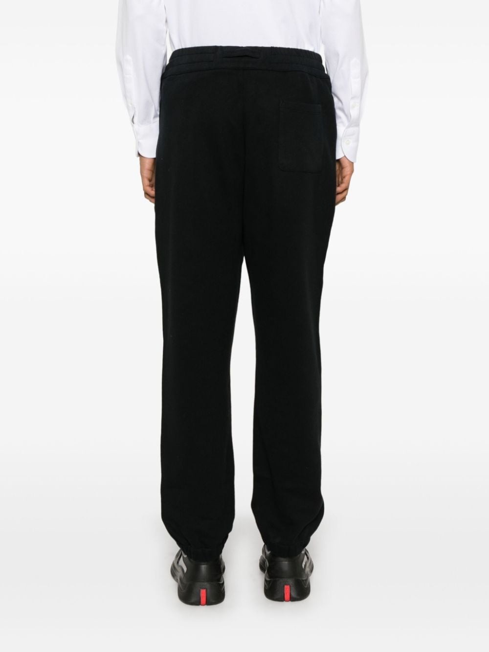 rubberised-logo track pants - 4