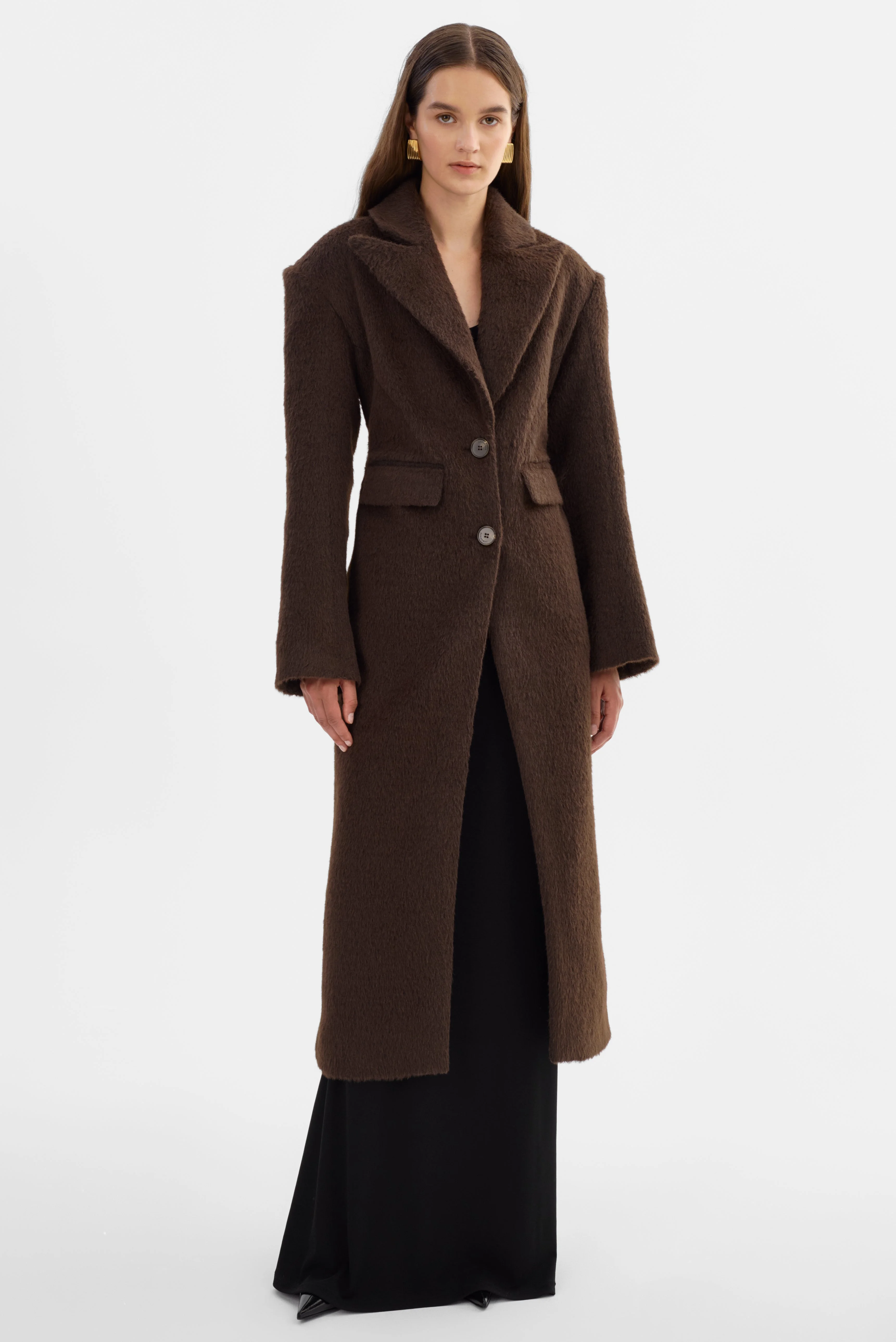 AALIYAH | Hourglass Textured Coat - 1