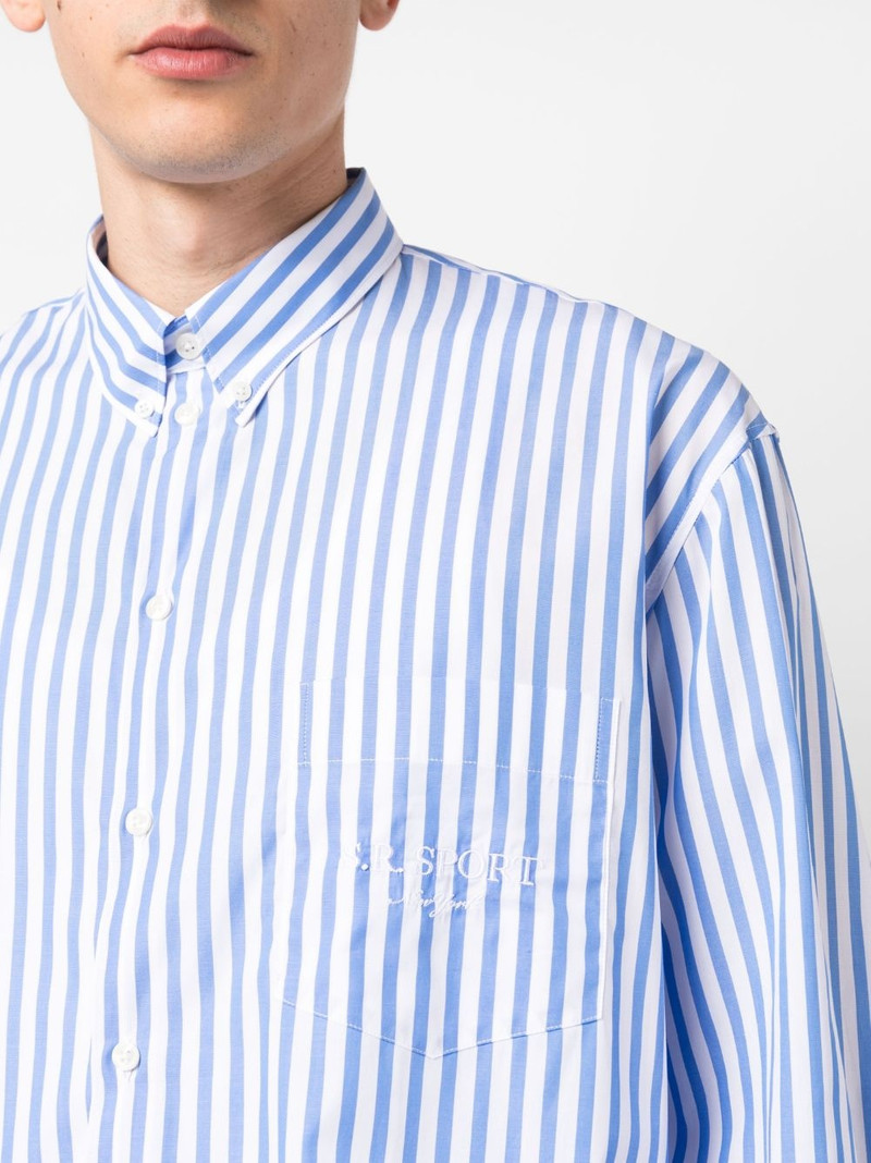 SR Sport striped poplin shirt 5