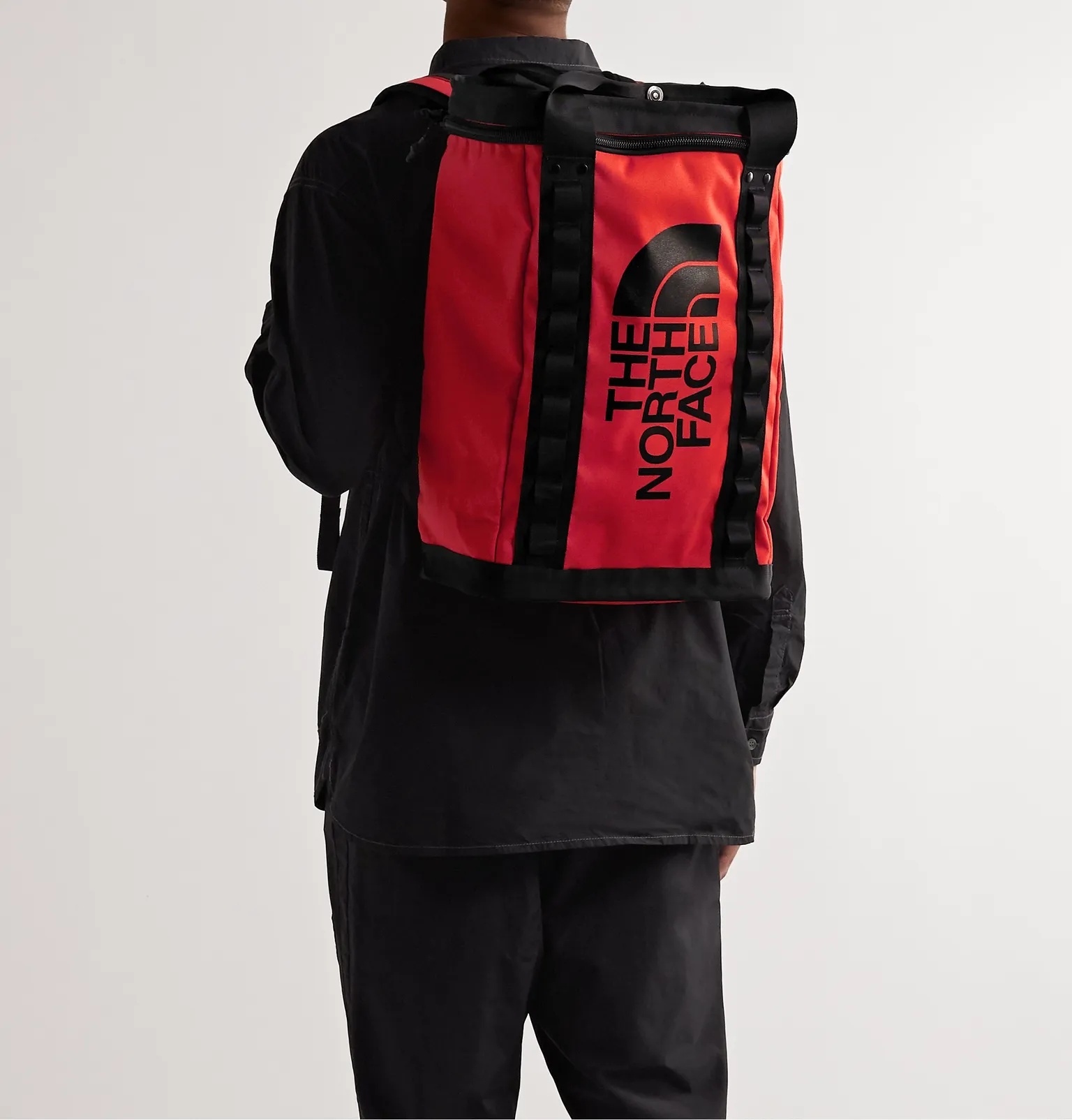 Fusebox Logo-Print Canvas Backpack - 2