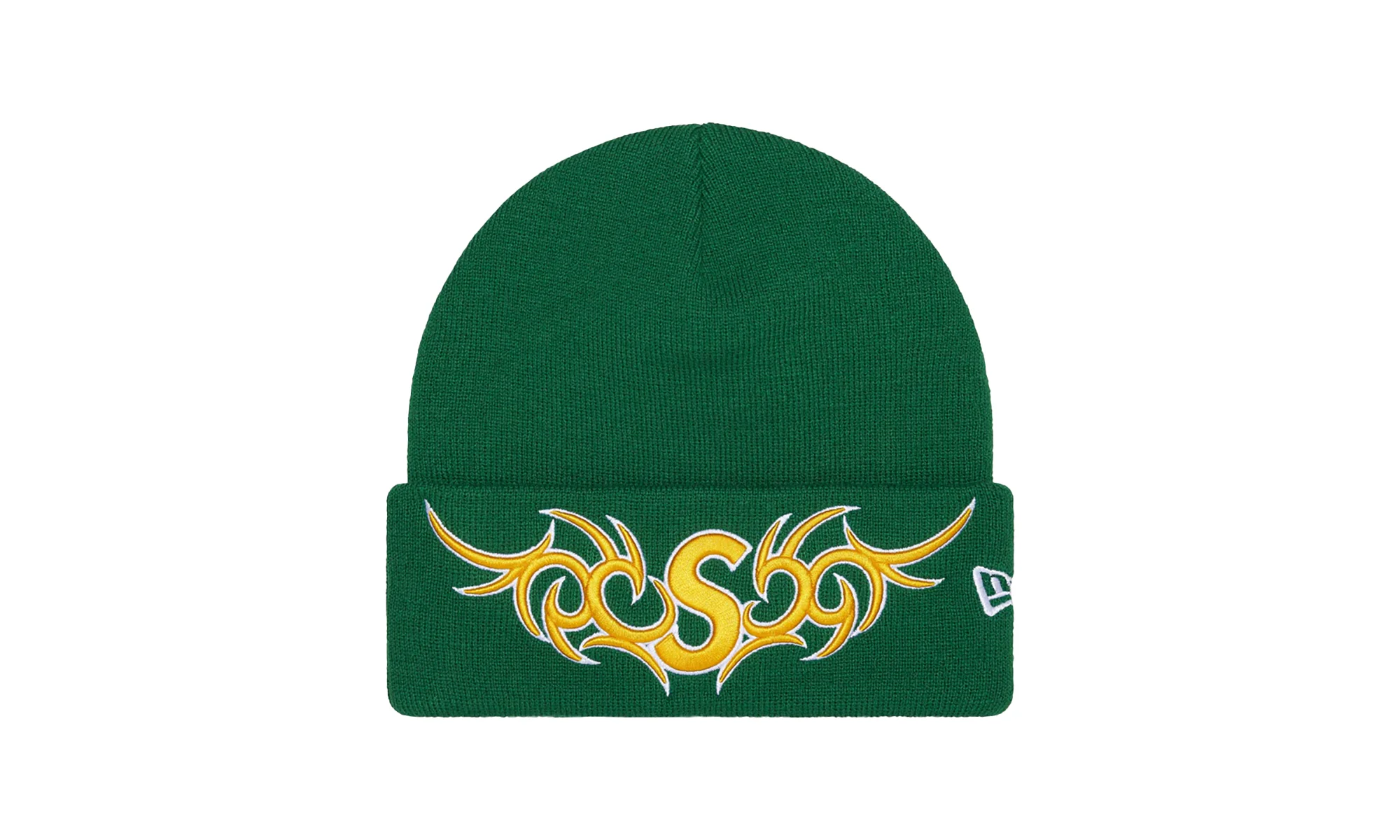 New Era® Tribal S Logo Beanie "FW25 - Green" SU26071 - 1