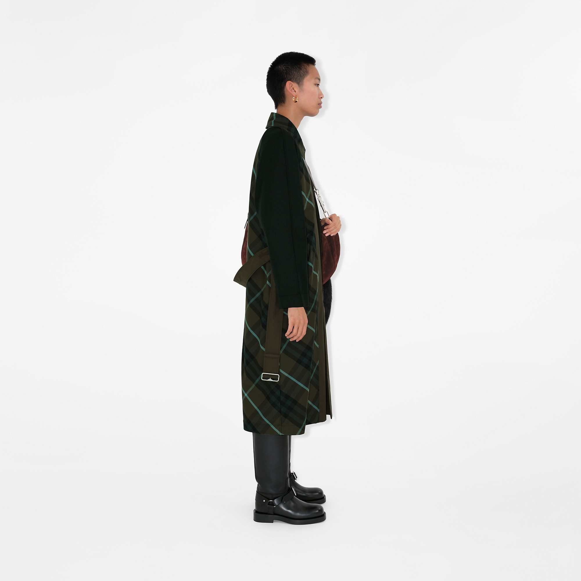 BURBERRY｜COATS (Long Reversible Bradford Car Coat (8077 Burberry Long Bradford Car Coat | REVERSIBLE