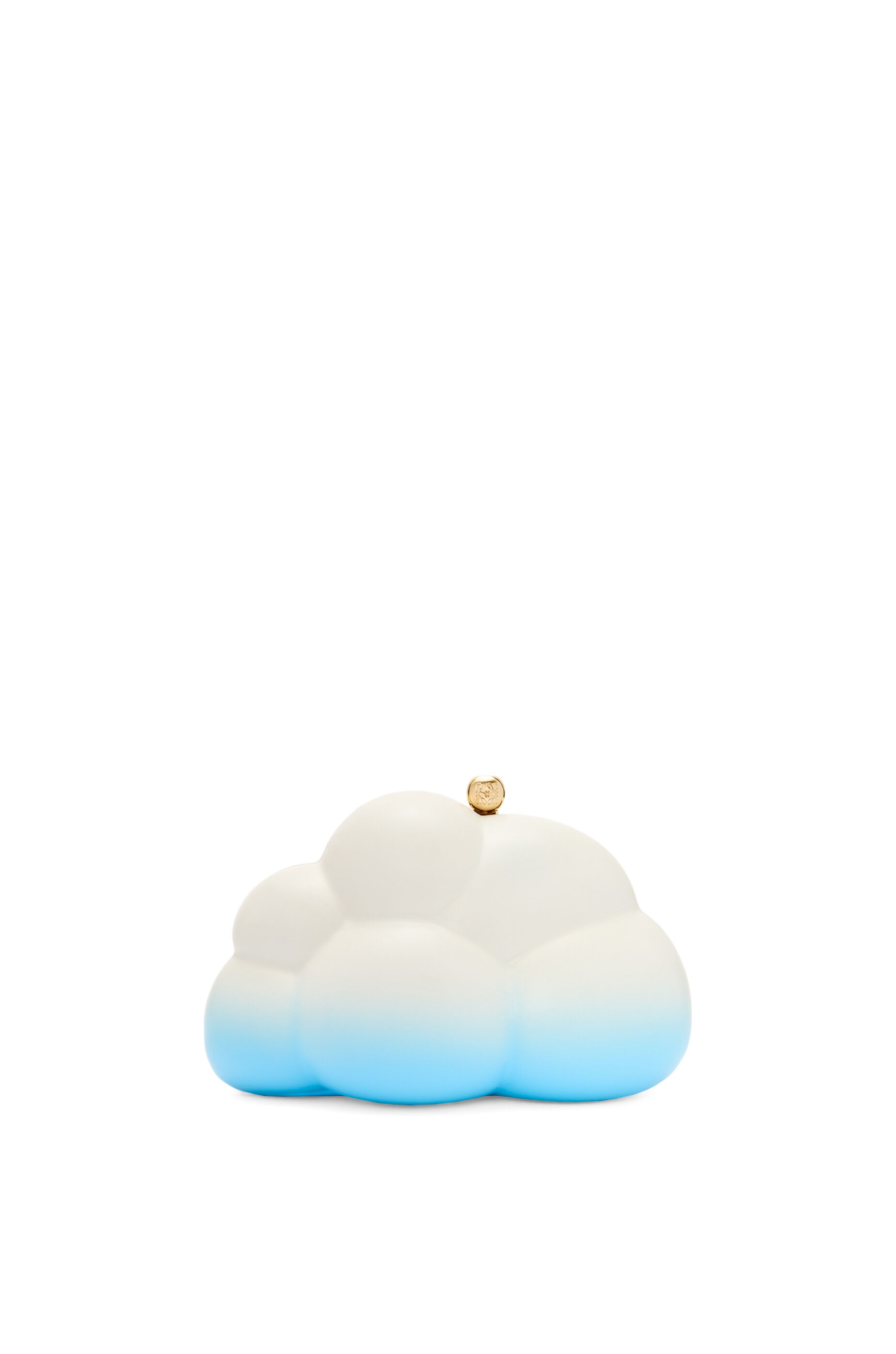 Cloud clutch in nappa lambskin - 1
