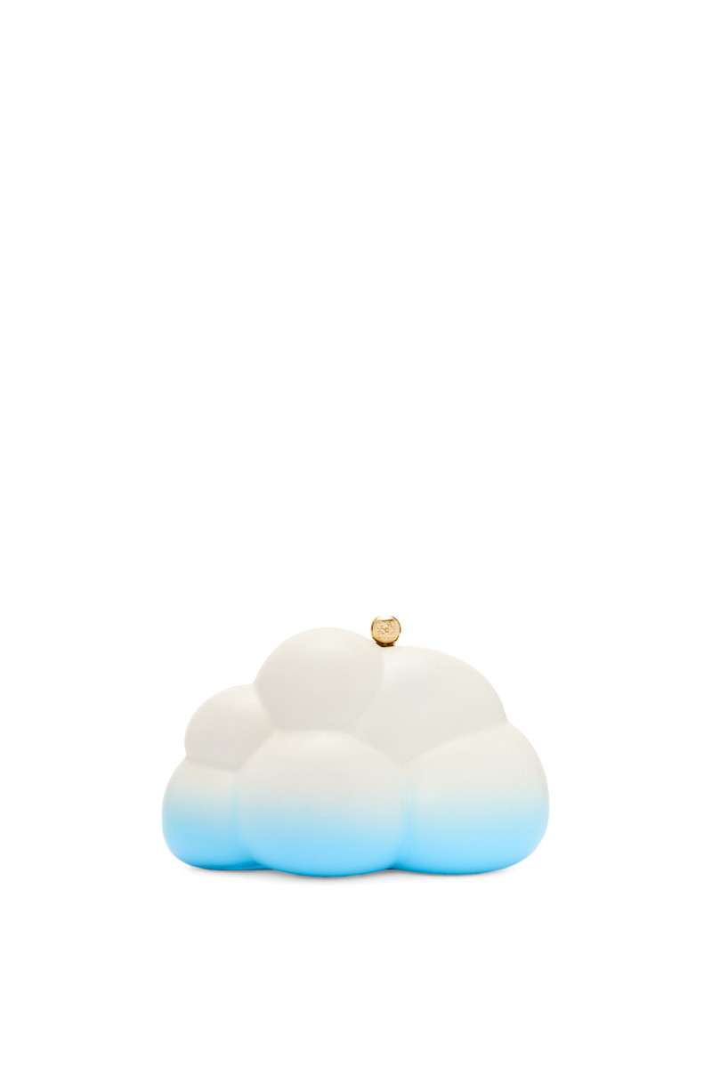 Cloud clutch in nappa lambskin 1