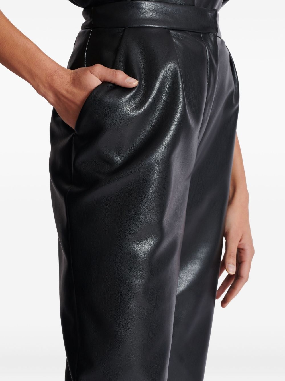 pleat-detailing trousers - 6