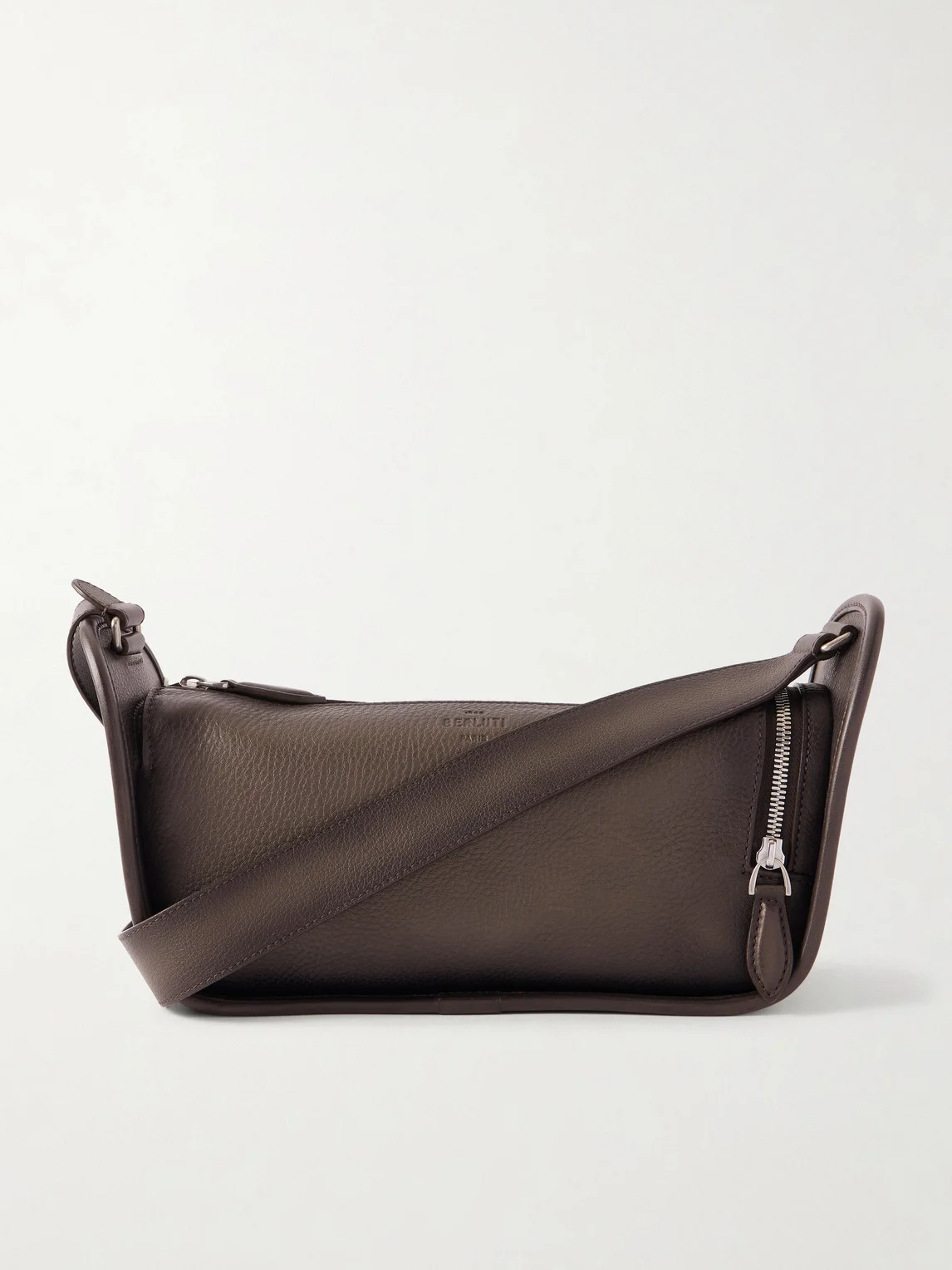 Périple Full-Grain Leather Messenger Bag - 1