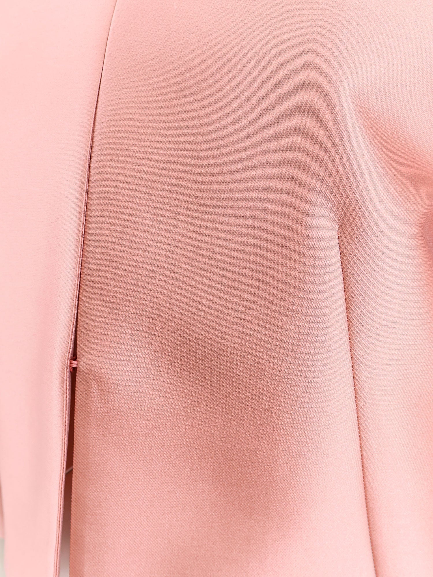 アウターその他 A FERRETTI Mikado blazer with viscose lining Rosa Other Designers ALBERTA FERRETTI - Mikado blazer with