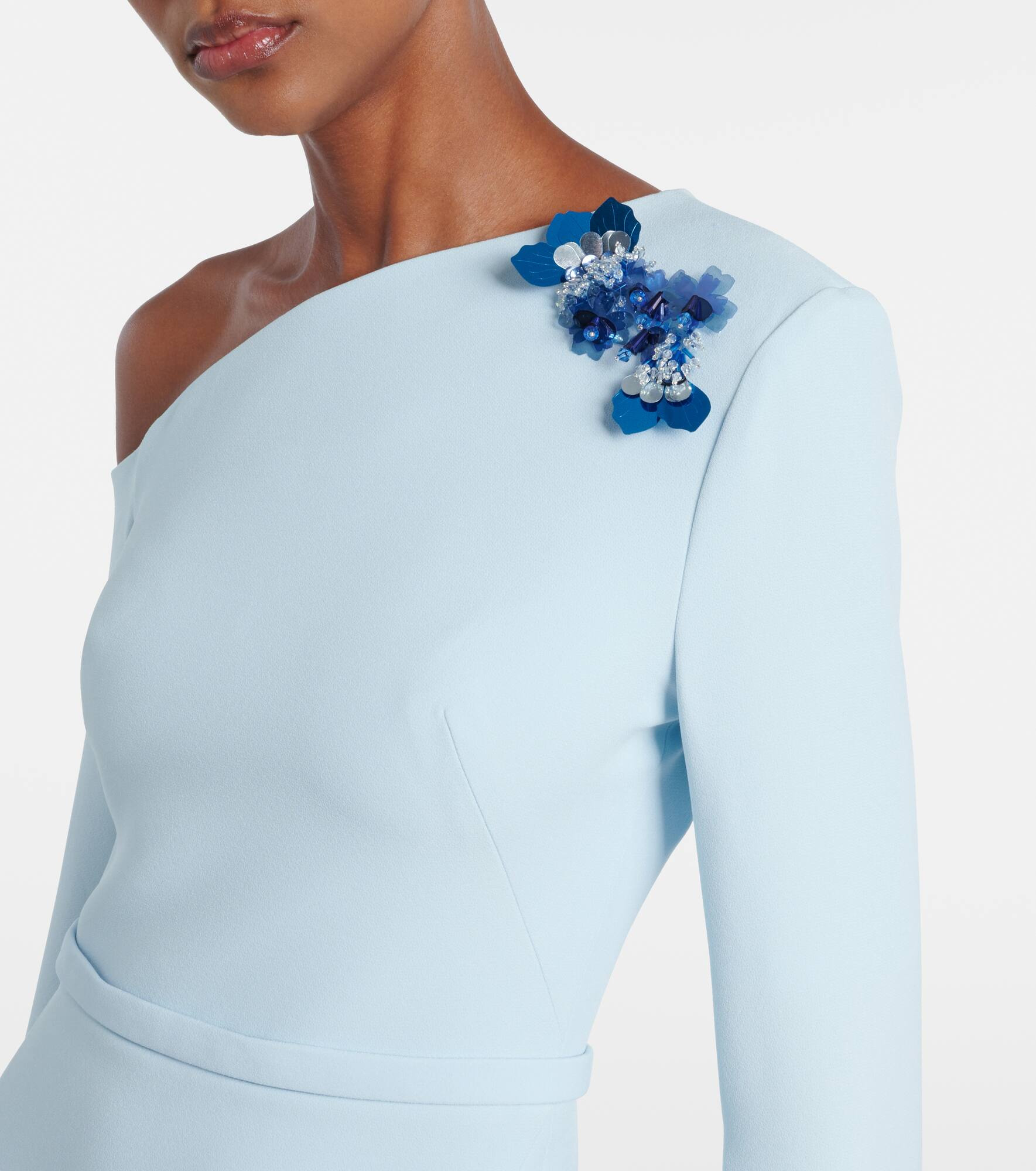 Rinna embellished crêpe gown - 4