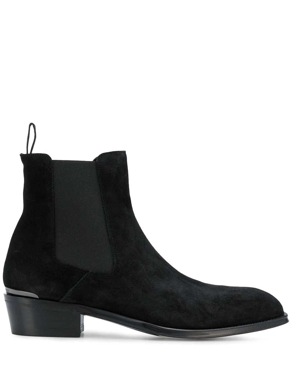 square-toe Chelsea boots - 1