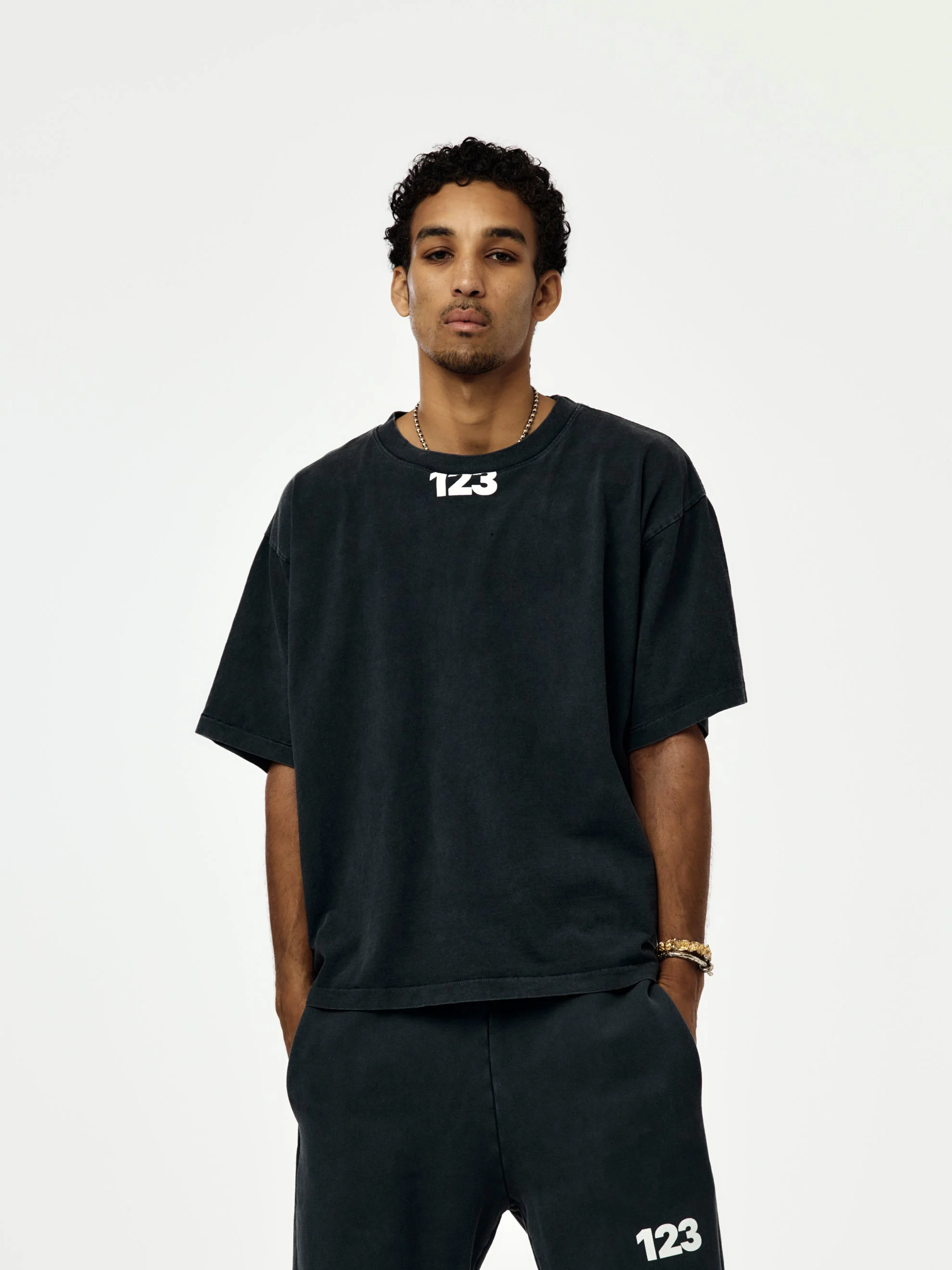USO 123 TEE (BLACK) - 1