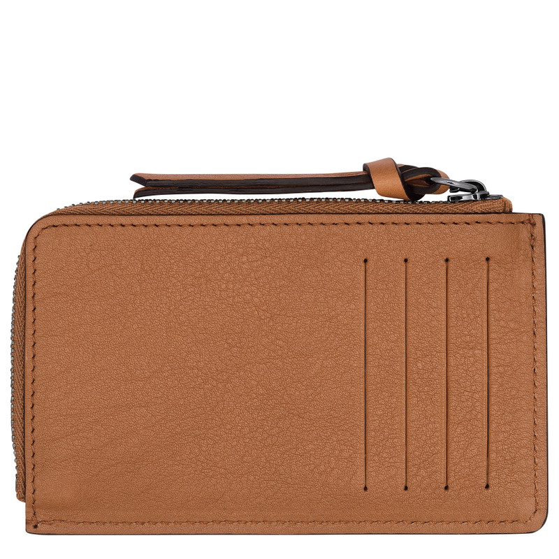 Longchamp Longchamp 3D Card holder Natural - Leather outlook