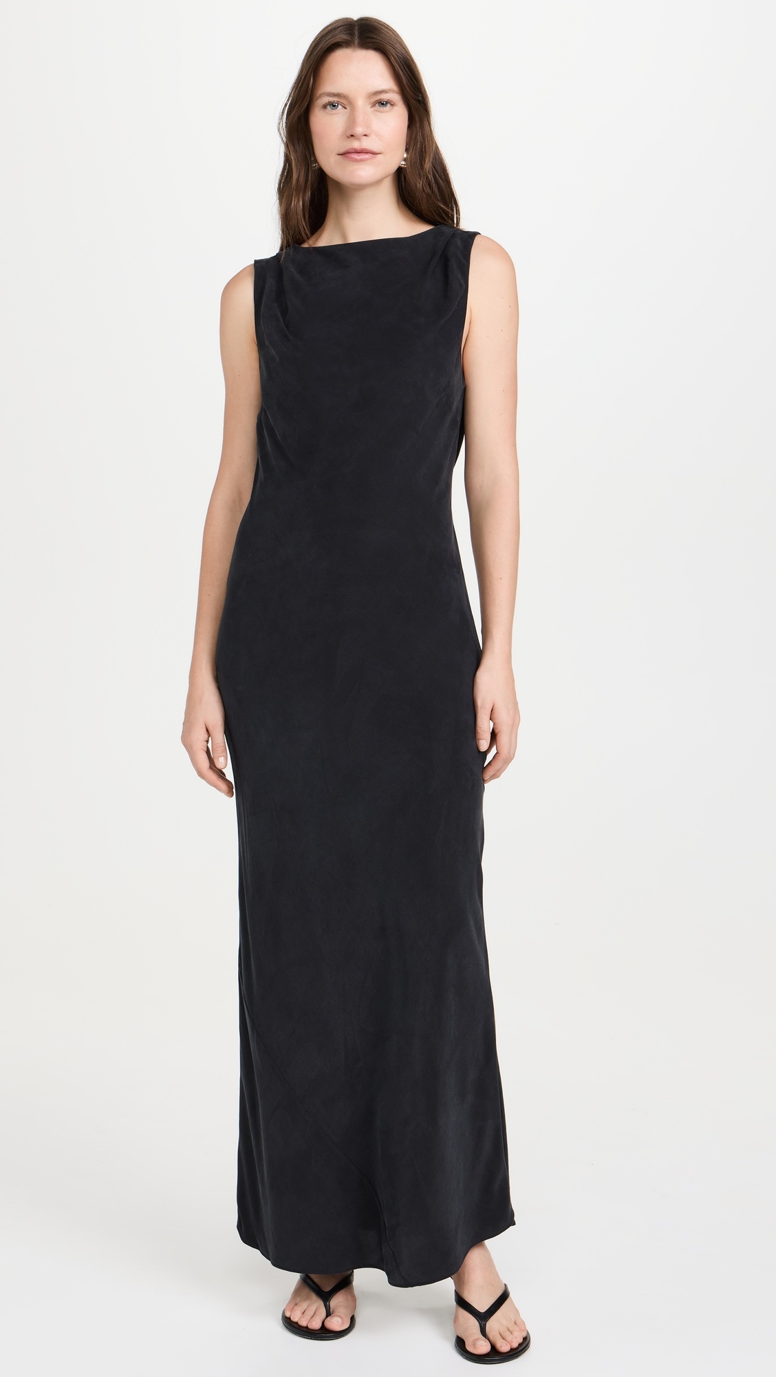 Draped Cowl Dress - 7