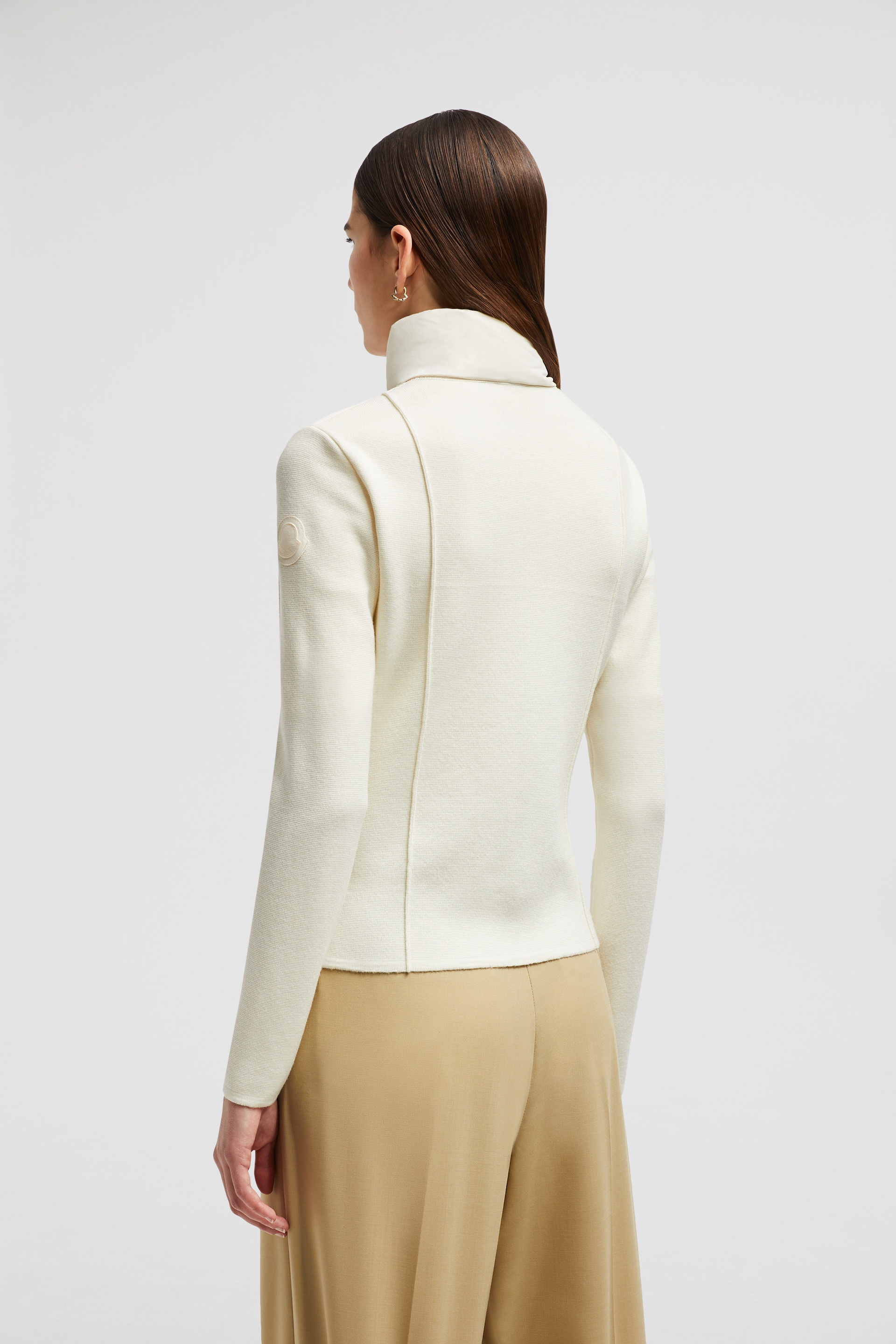 Padded Wool Cardigan - 5