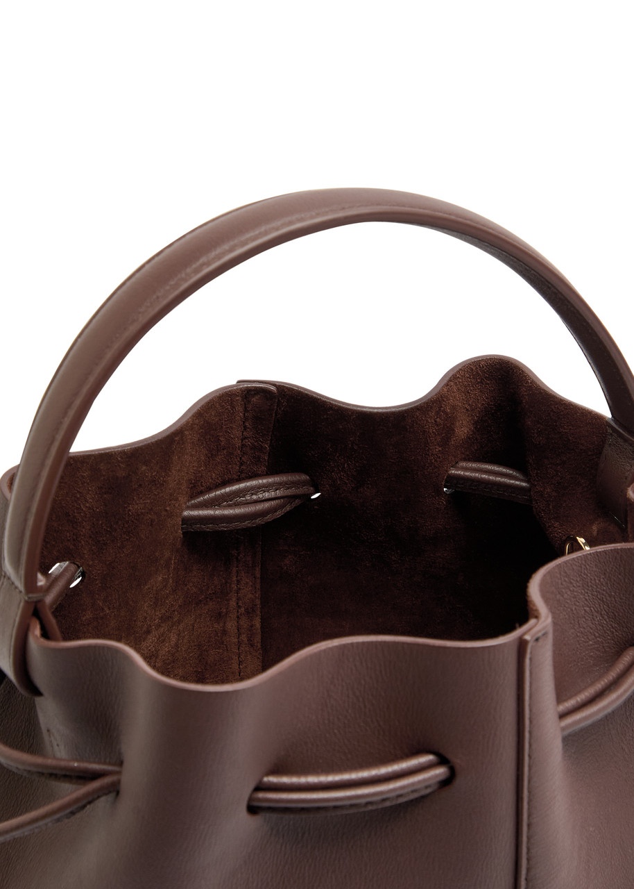 Mansur Gavriel Flores Grained Leather Bucket bag - 4
