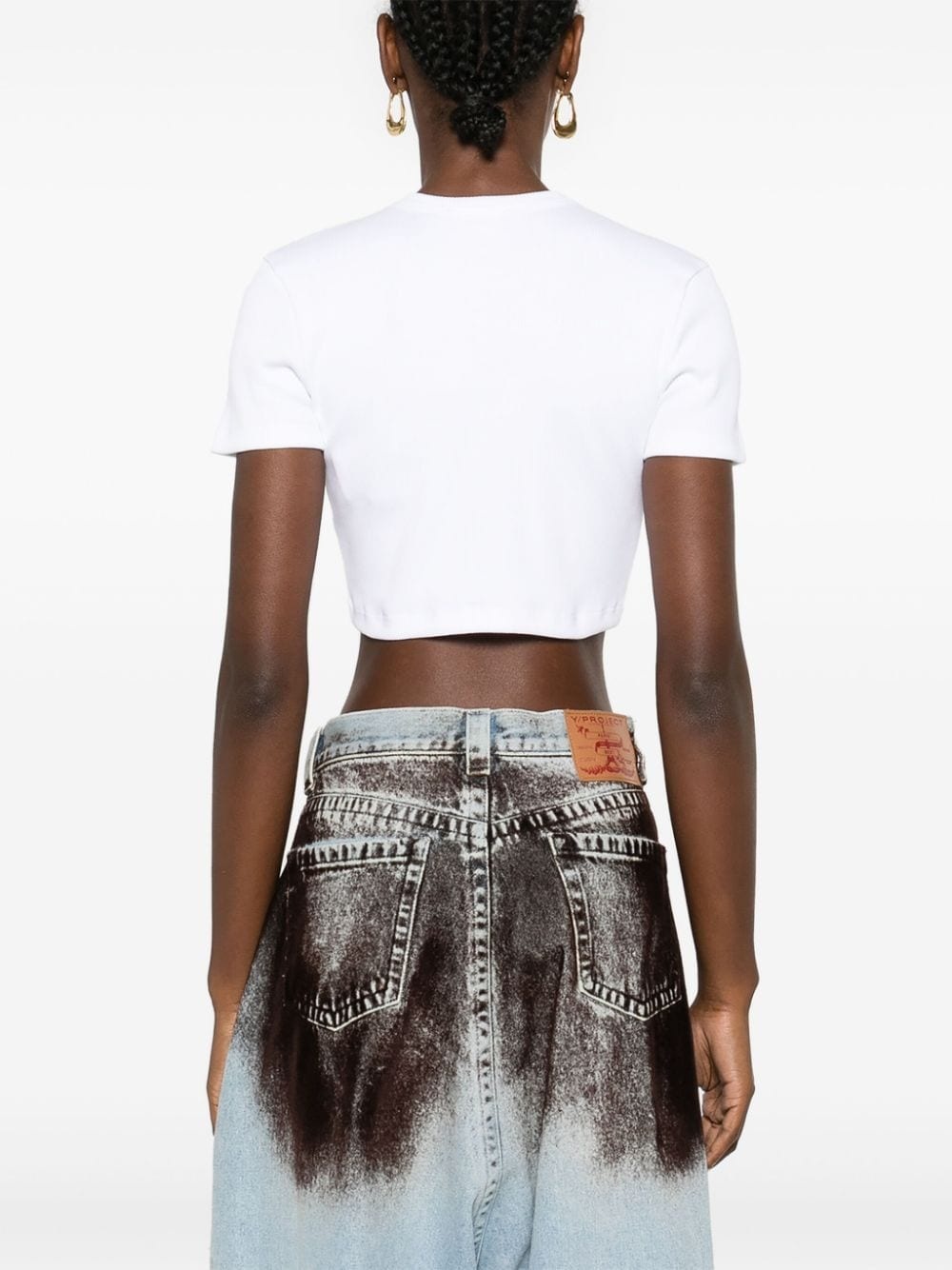 Lounge Logo crop top - 4