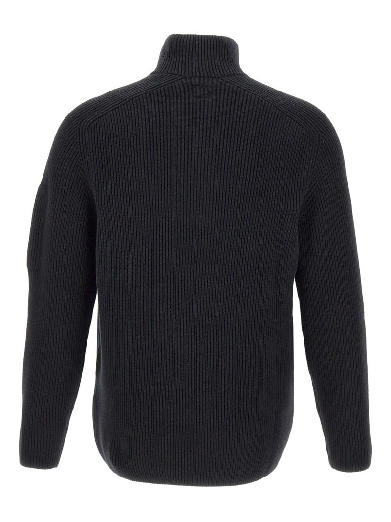 C.P. Company ribbed lens-pocket sweater outlook