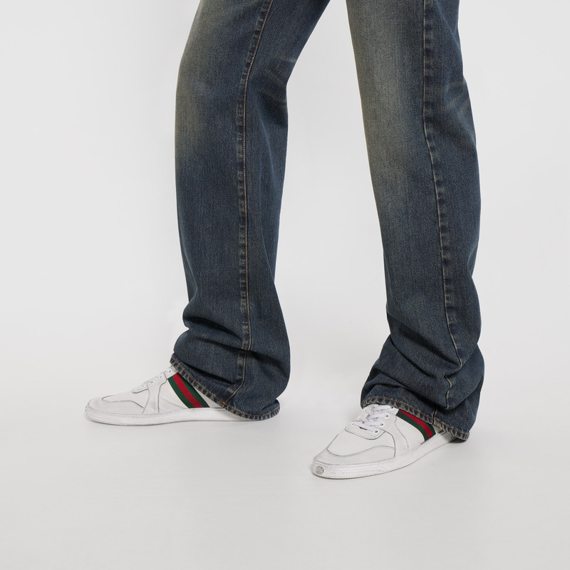 GUCCI Men's Stretch high-top sneaker outlook