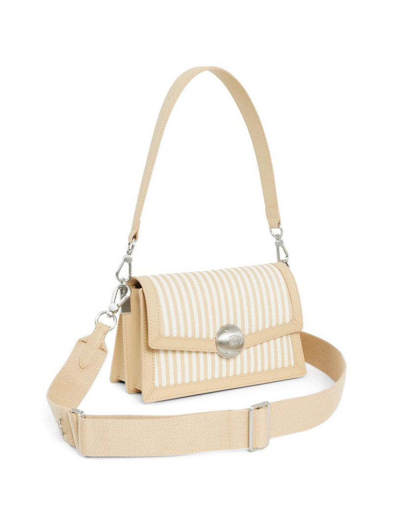 striped appliqué shoulder bag 3