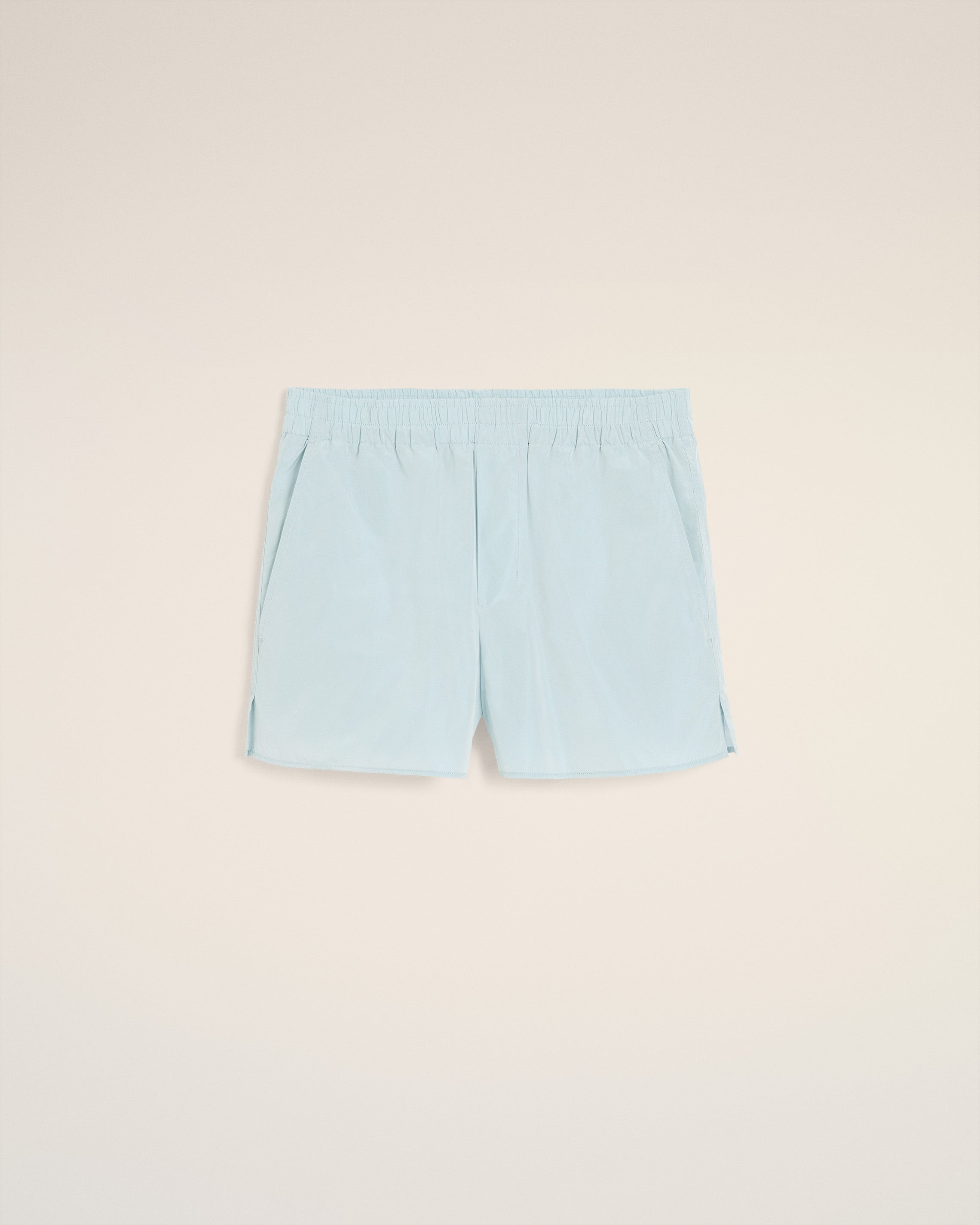 BLUE TAFFETAS SHORT - 13