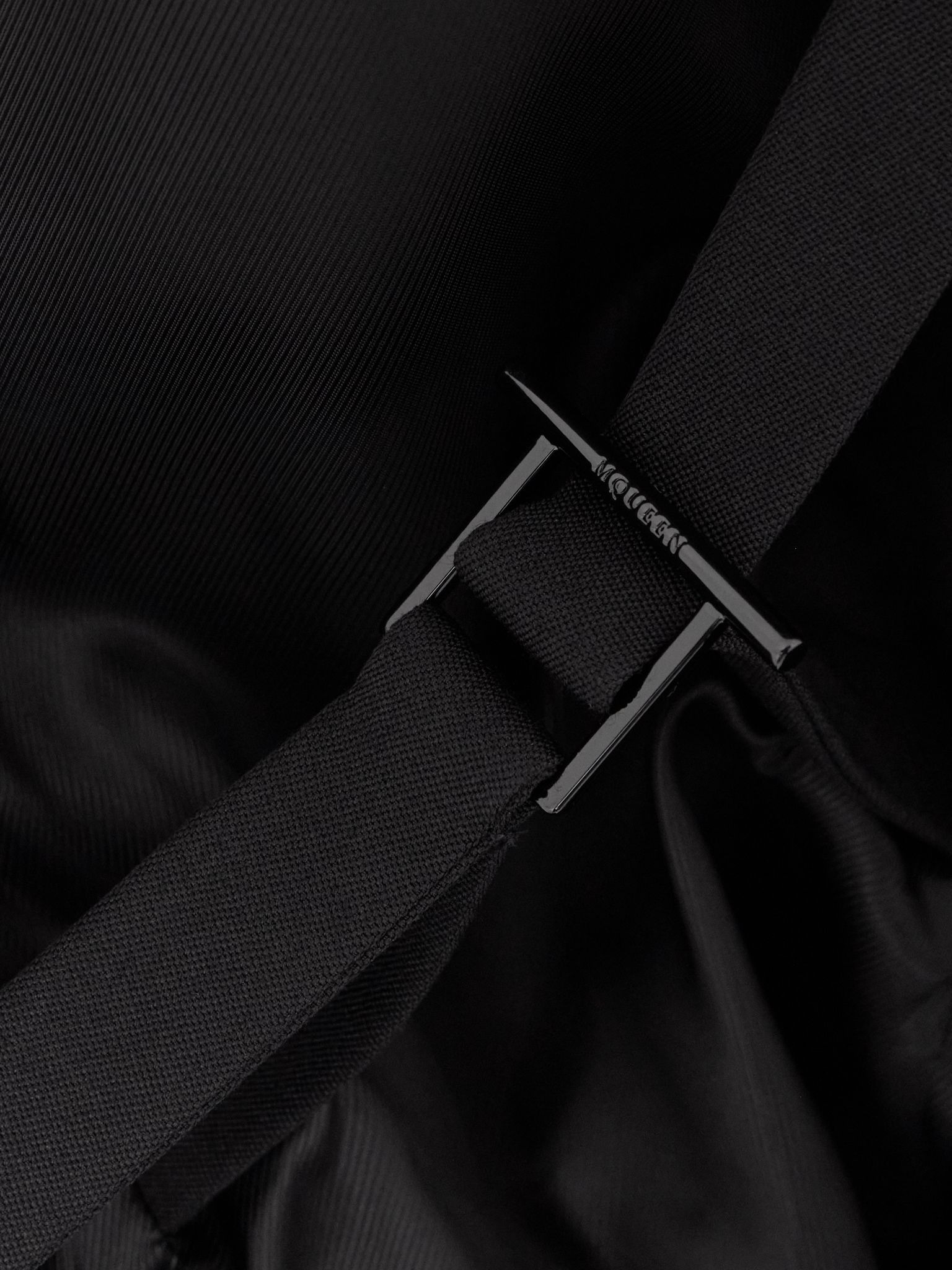 Wool-twill vest Black - 4