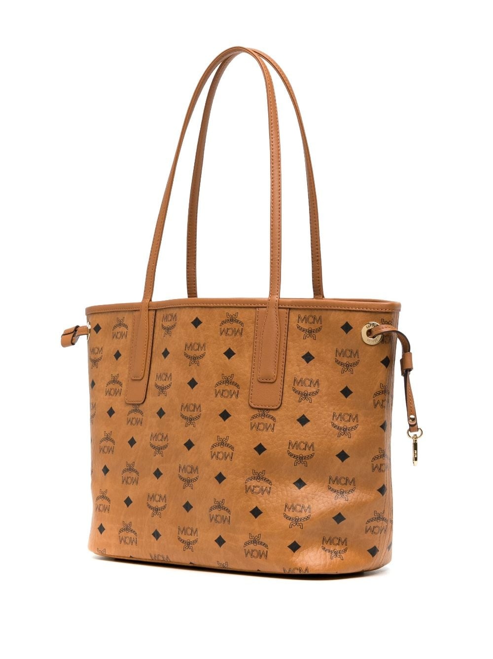 small Liz monogram-pattern tote bag - 3