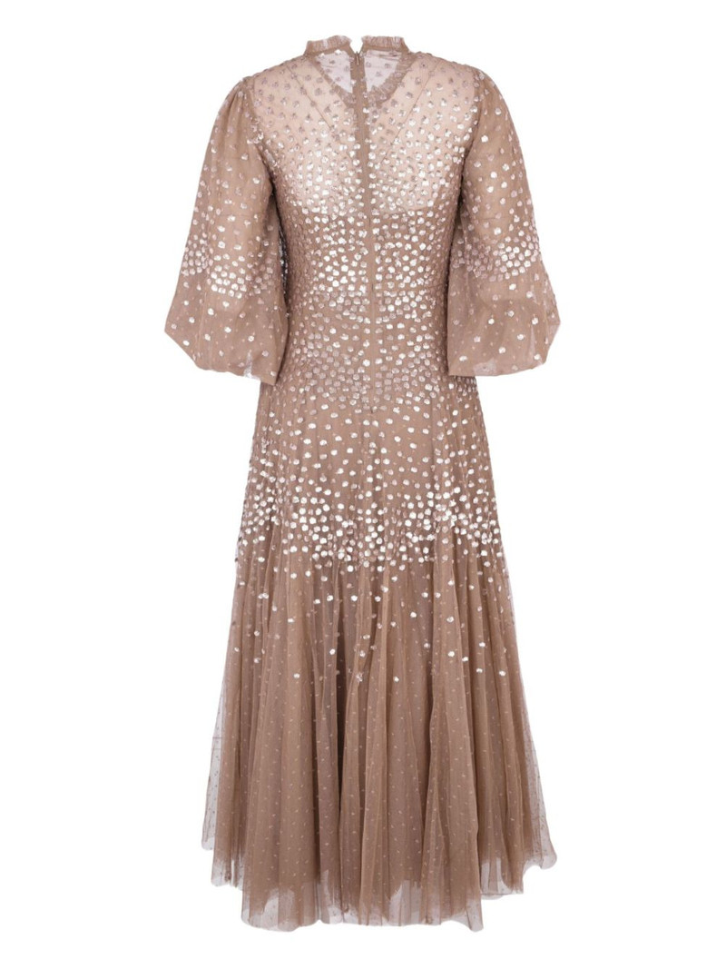 Needle & Thread sequin-embellishment midi dress outlook