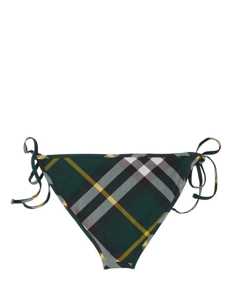Burberry checked bikini briefs outlook