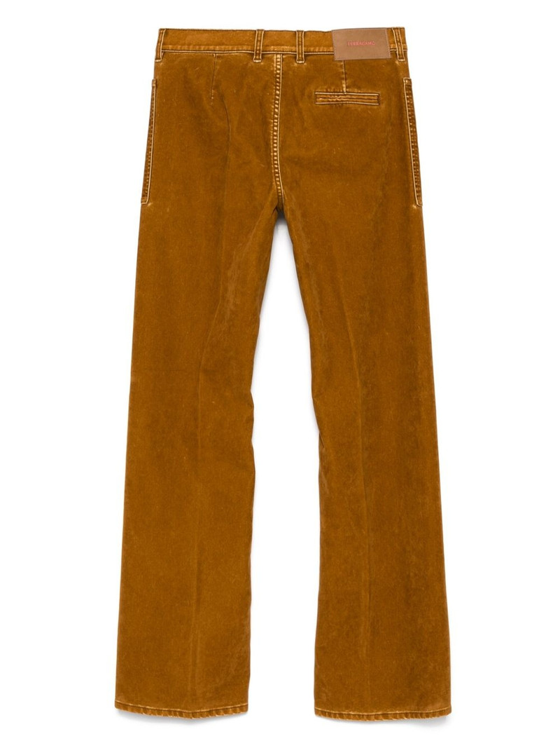 FERRAGAMO velvet trousers outlook