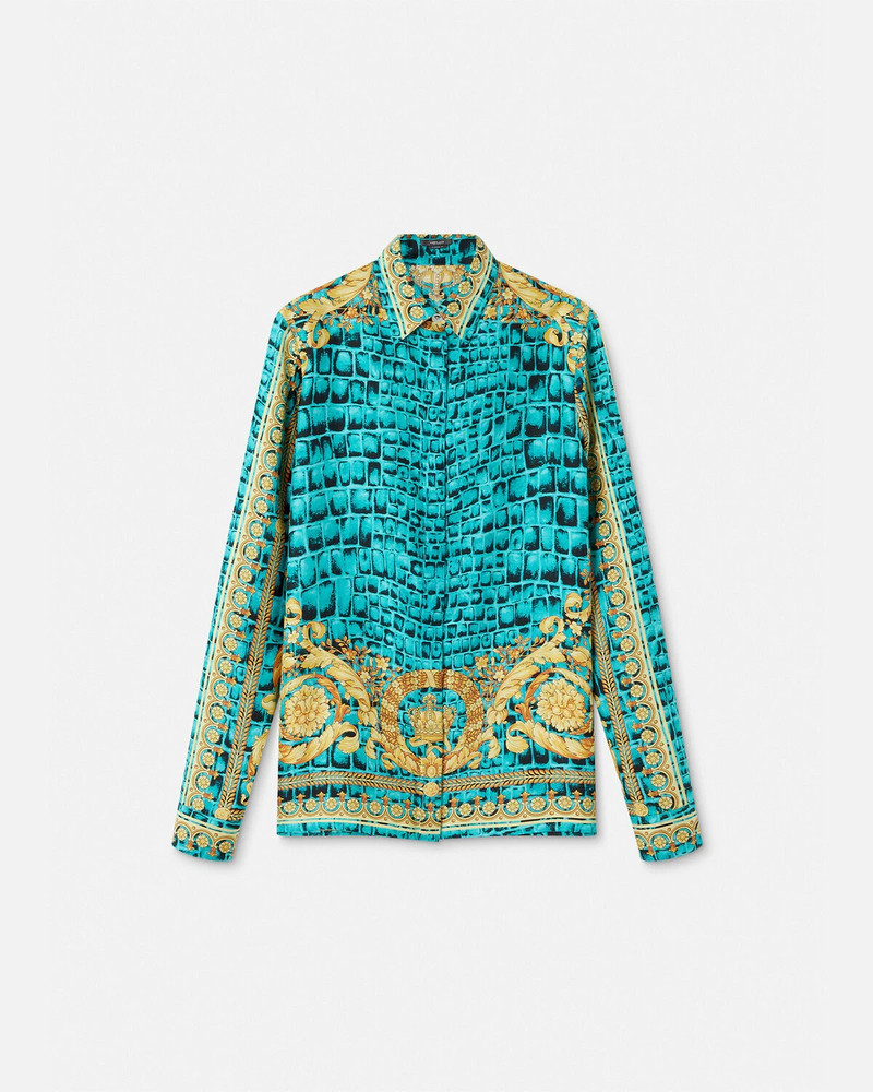 Baroccodile Silk Shirt 1